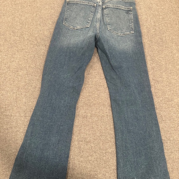 DL1961 Womens Bridget Airway Boot Cut High Rise Instasculpt Crop Jeans Size 26 - Picture 6 of 8